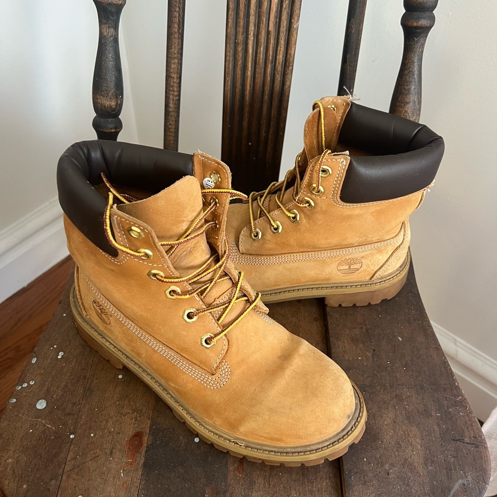 Timberland Men's Wheat Nubuck Boots